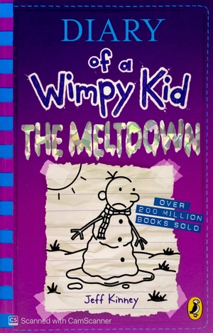bộ diary of a wimpy kid 13: the meltdown paperback