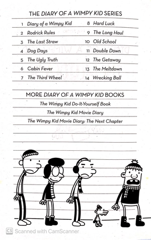 bộ diary of a wimpy kid 13: the meltdown paperback