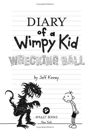 bộ diary of a wimpy kid 14: wrecking ball