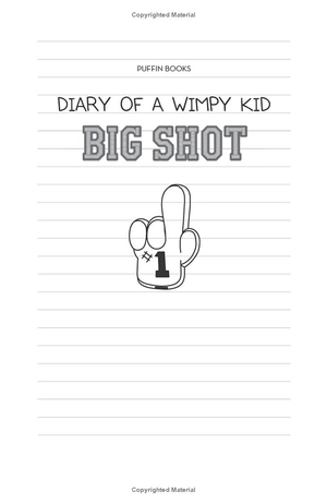 bộ diary of a wimpy kid 16: big shot