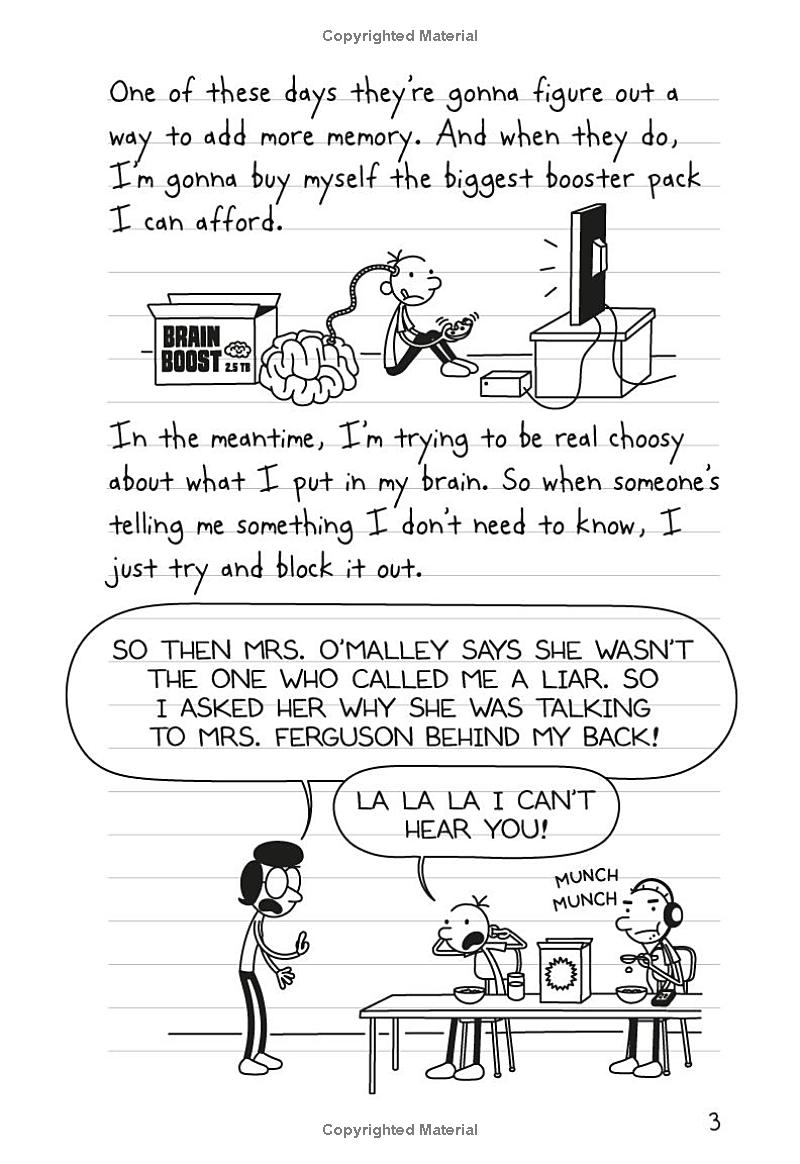 bộ diary of a wimpy kid 18: no brainer