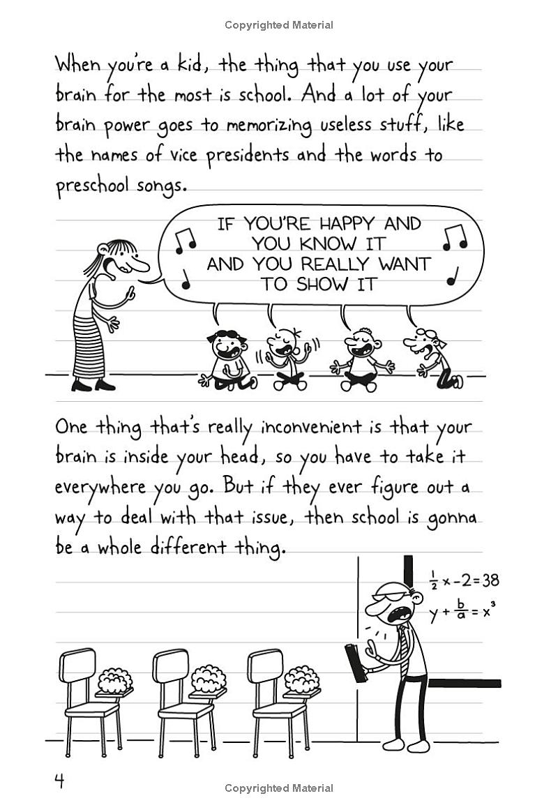 bộ diary of a wimpy kid 18: no brainer