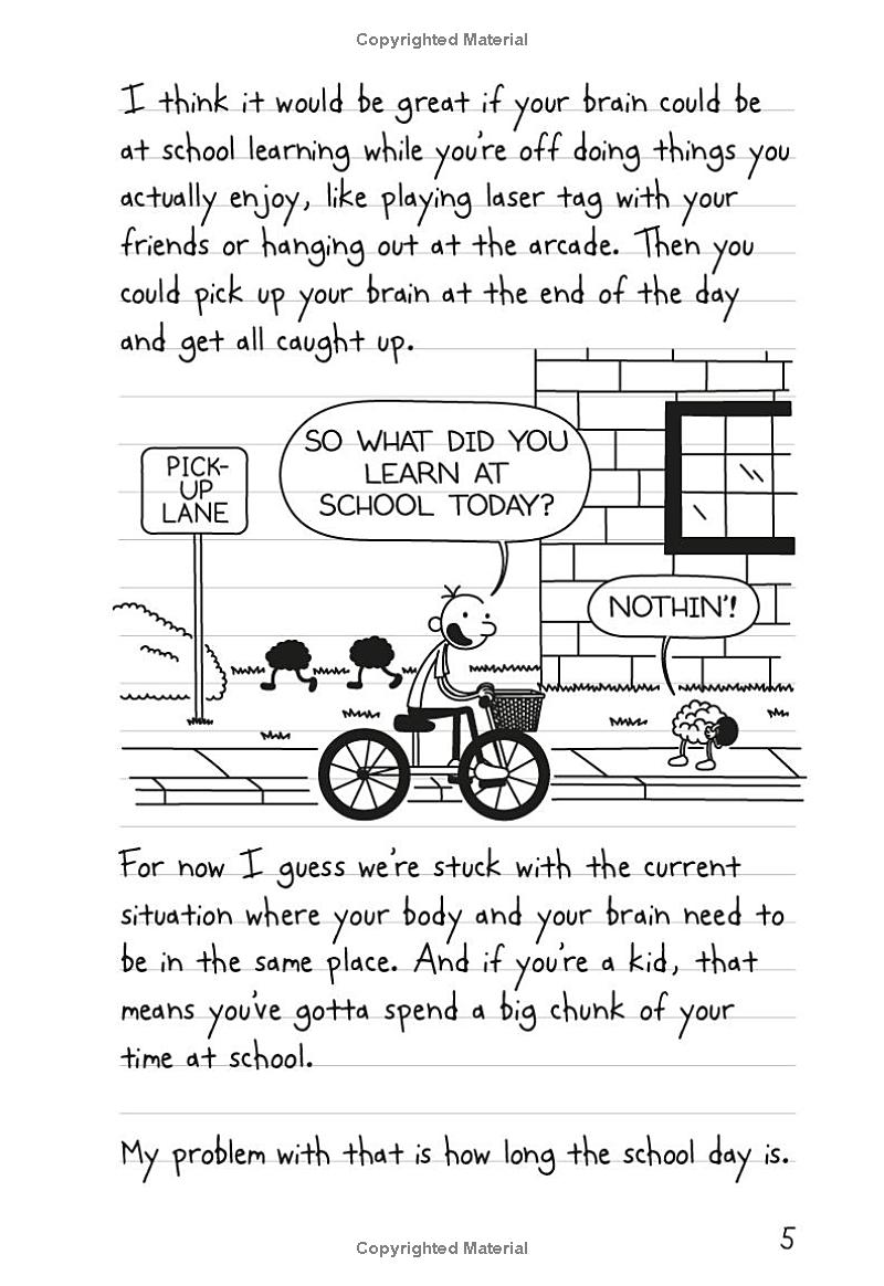 bộ diary of a wimpy kid 18: no brainer