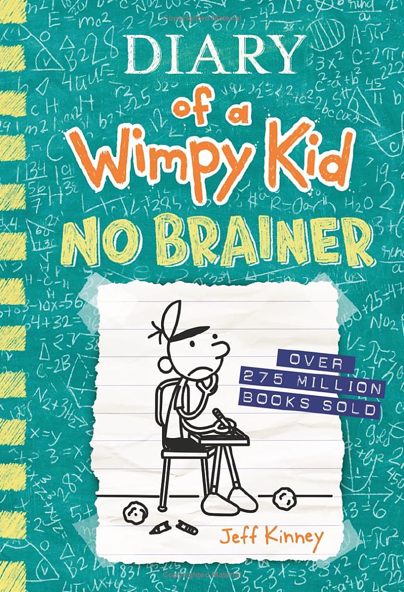bộ diary of a wimpy kid 18: no brainer