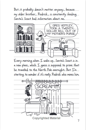 bộ diary of a wimpy kid 6: cabin fever (special disney + cover edition)