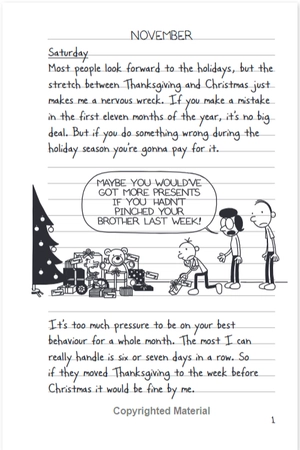 bộ diary of a wimpy kid 6: cabin fever (special disney + cover edition)