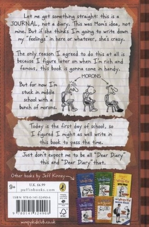 bộ diary of a wimpy kid - book 1 (penguin books uk)