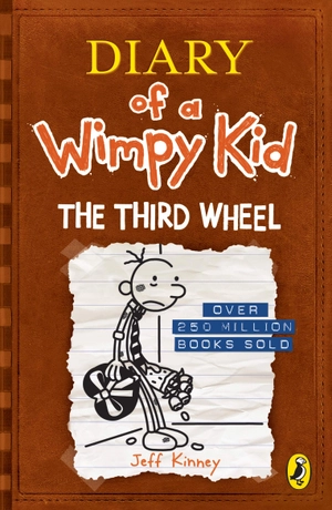bộ diary of a wimpy kid book 7: the third wheel
