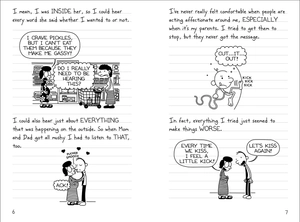 bộ diary of a wimpy kid book 7: the third wheel