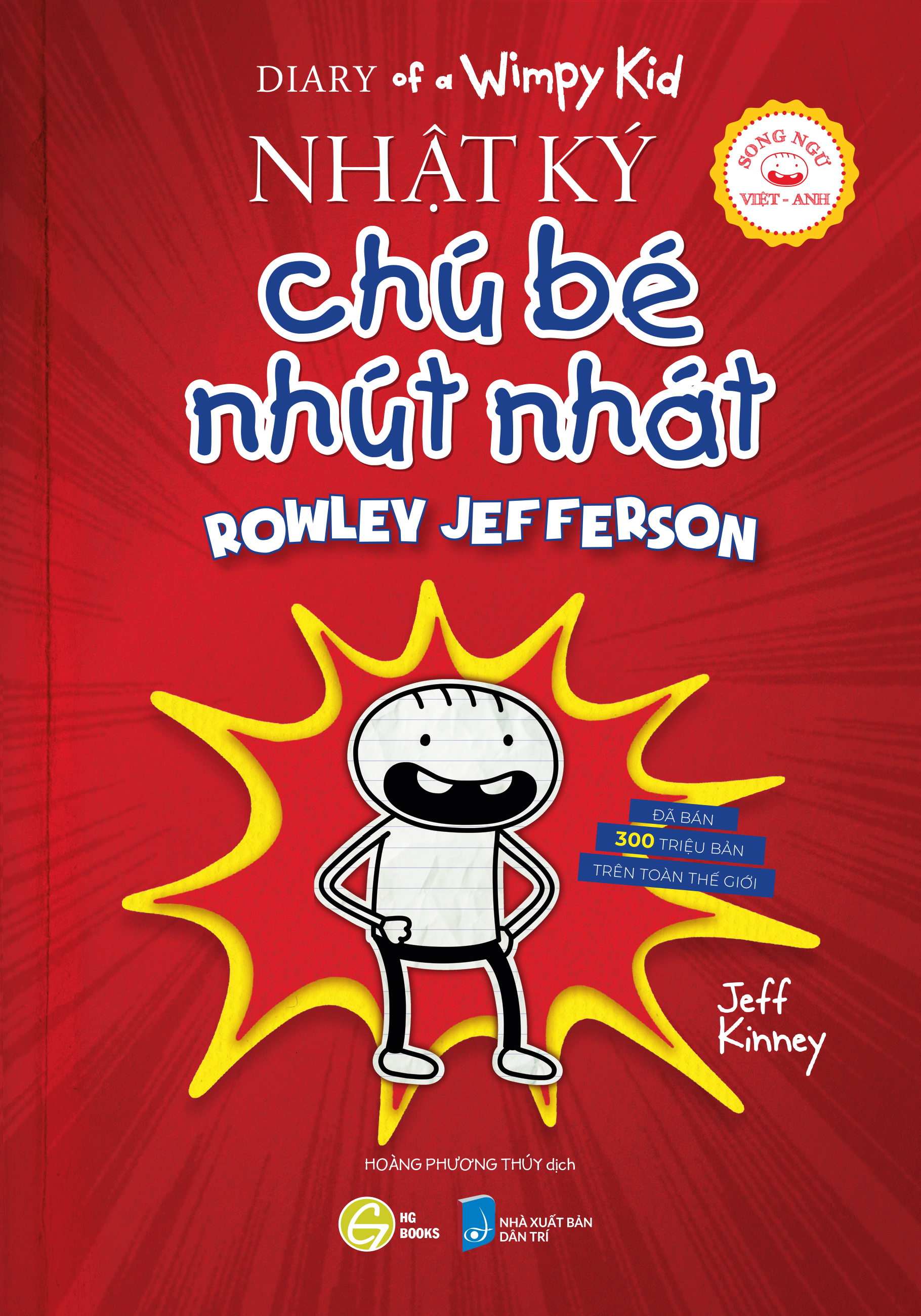 Bo
						
										
										Diary Of A Wimpy Kid - Nhat Ky Chu Be Nhut Nhat - Tap 1.1 - Rowley Jefferson - Song Ngu Viet-Anh