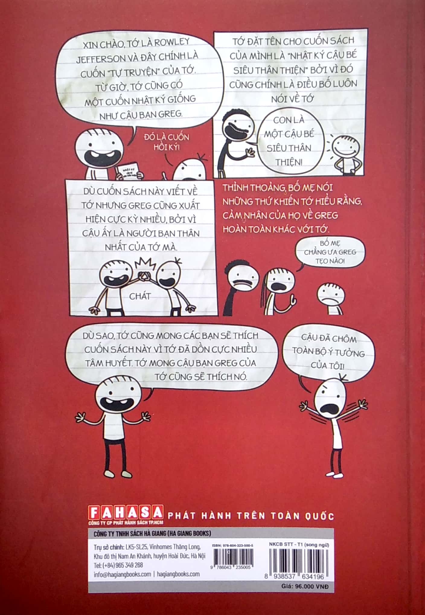 Bo
						
										
										Diary Of A Wimpy Kid - Nhat Ky Chu Be Nhut Nhat - Tap 1.1 - Rowley Jefferson - Song Ngu Viet-Anh