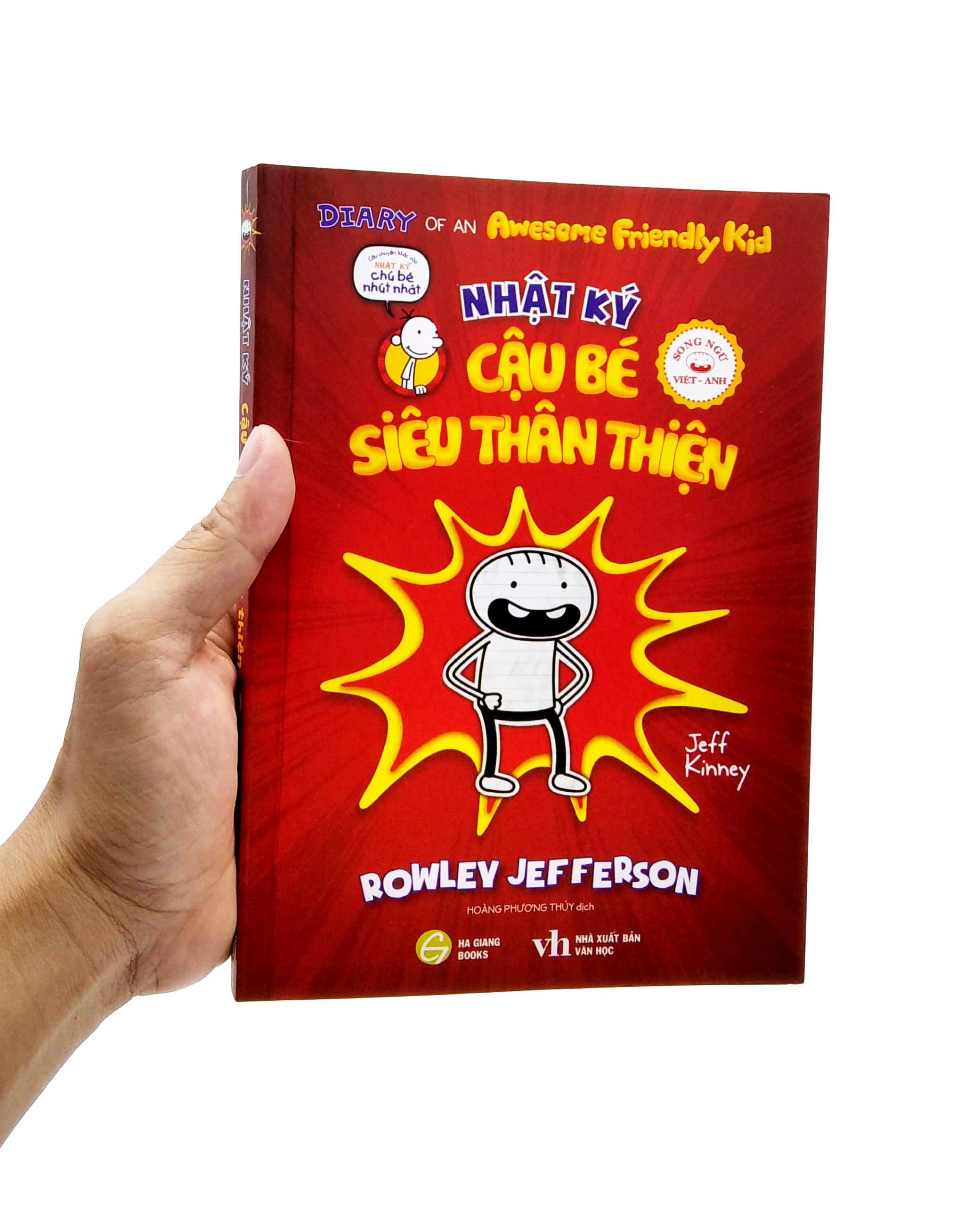 Bo
						
										
										Diary Of A Wimpy Kid - Nhat Ky Chu Be Nhut Nhat - Tap 1.1 - Rowley Jefferson - Song Ngu Viet-Anh