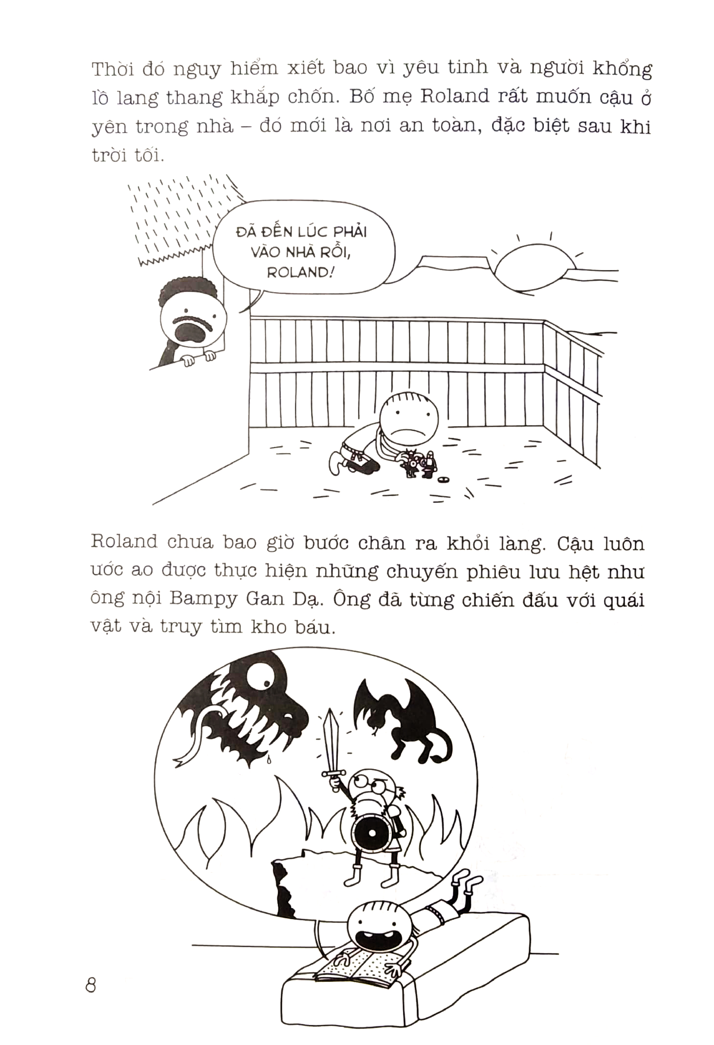 Bo
						
										
										Diary Of A Wimpy Kid - Nhat Ky Chu Be Nhut Nhat - Tap 2.1 - Rowley's Adventure - Rowley Phieu Luu Ky - Song Ngu Viet-Anh