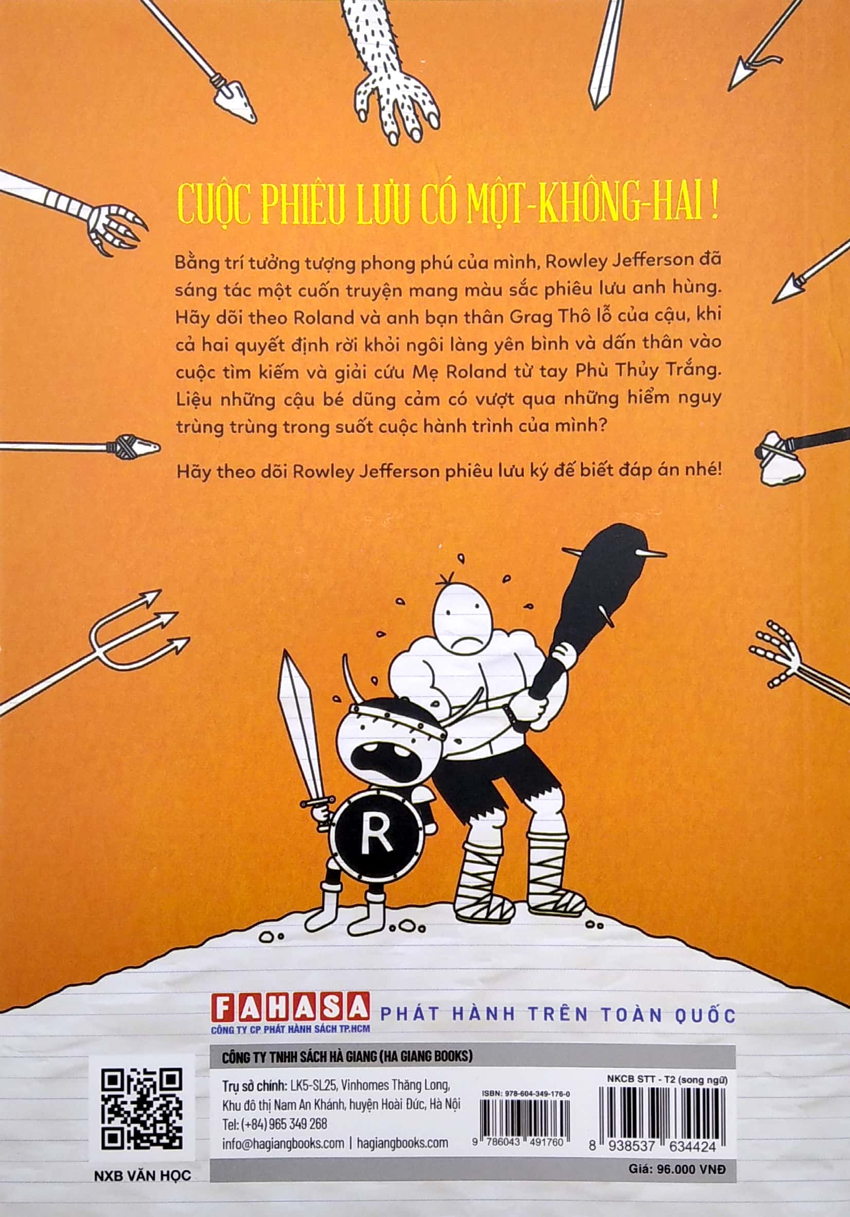 Bo
						
										
										Diary Of A Wimpy Kid - Nhat Ky Chu Be Nhut Nhat - Tap 2.1 - Rowley's Adventure - Rowley Phieu Luu Ky - Song Ngu Viet-Anh