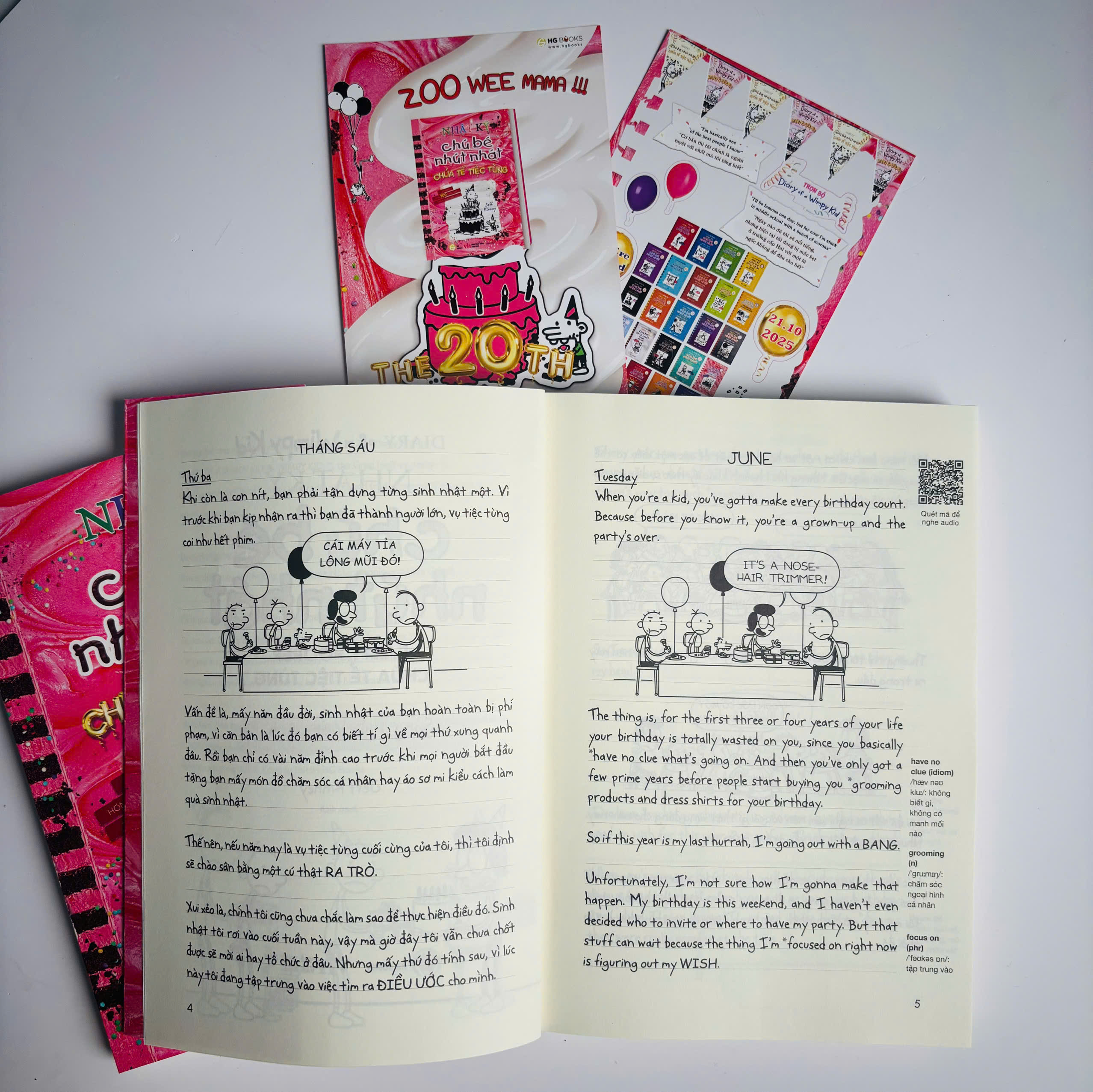 Bo
						
										
										Diary Of A Wimpy Kid - Nhat Ky Chu Be Nhut Nhat - Tap 20 - Chua Te Tiec Tung - Partypooper (Song Ngu Viet-Anh)