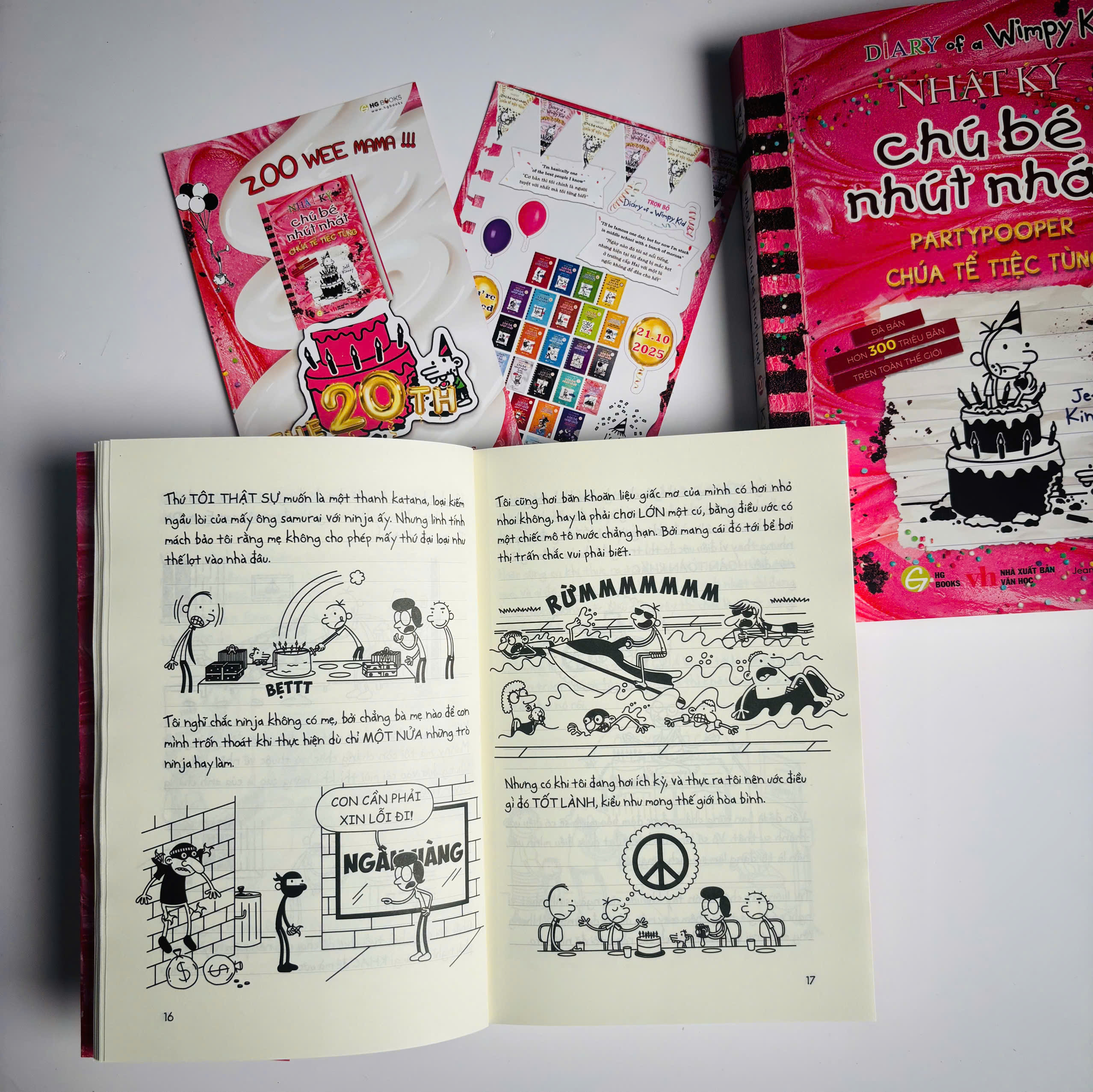 Bo
						
										
										Diary Of A Wimpy Kid - Nhat Ky Chu Be Nhut Nhat - Tap 20 - Chua Te Tiec Tung - Partypooper (Song Ngu Viet-Anh)