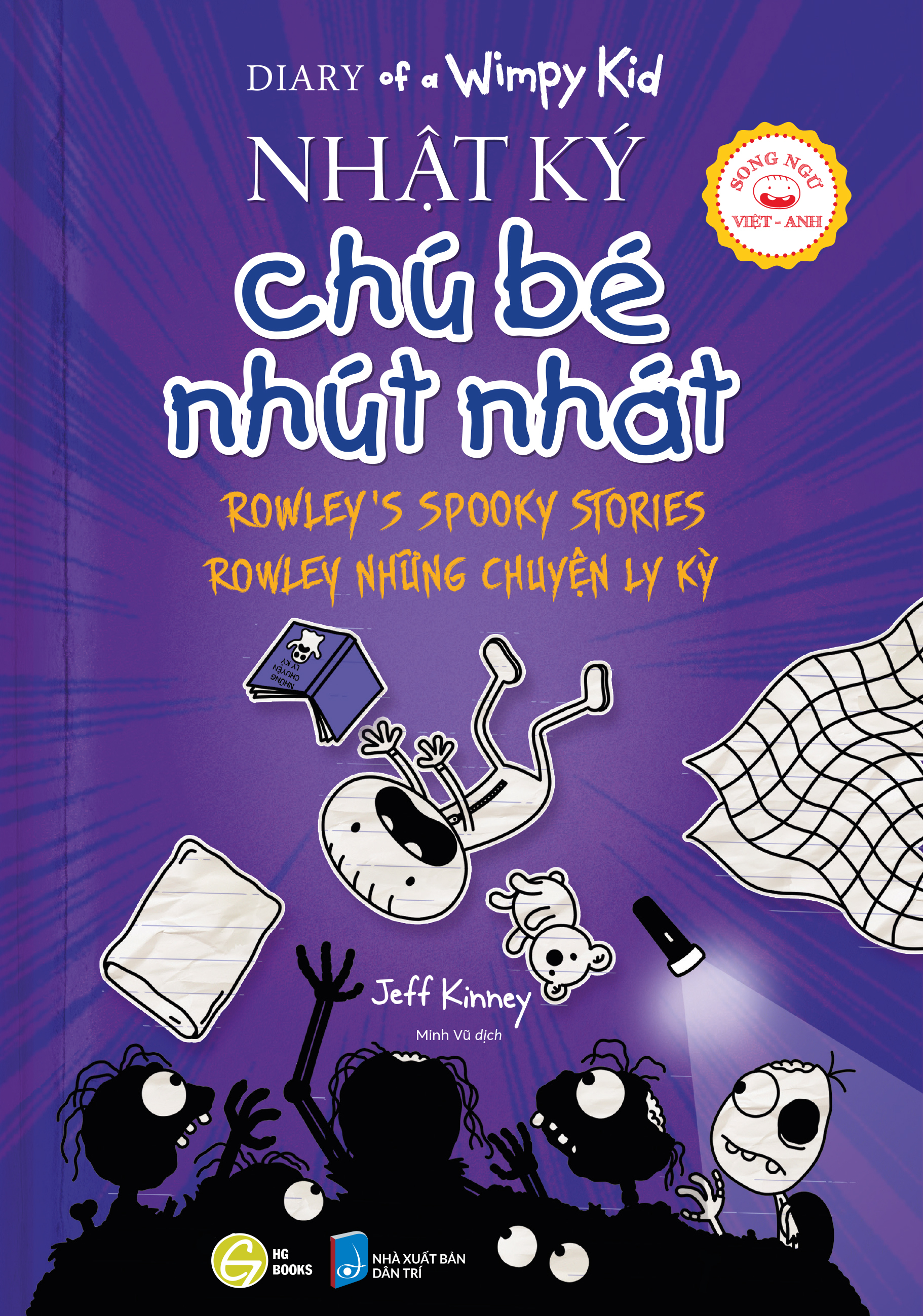 Bo
						
										
										Diary Of A Wimpy Kid - Nhat Ky Chu Be Nhut Nhat - Tap 3.1 - Rowley's Spooky Stories - Rowleys Nhung Chuyen Ly Ky - Song Ngu Viet-Anh