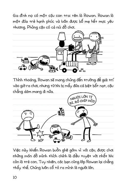 Bo
						
										
										Diary Of A Wimpy Kid - Nhat Ky Chu Be Nhut Nhat - Tap 3.1 - Rowley's Spooky Stories - Rowleys Nhung Chuyen Ly Ky - Song Ngu Viet-Anh