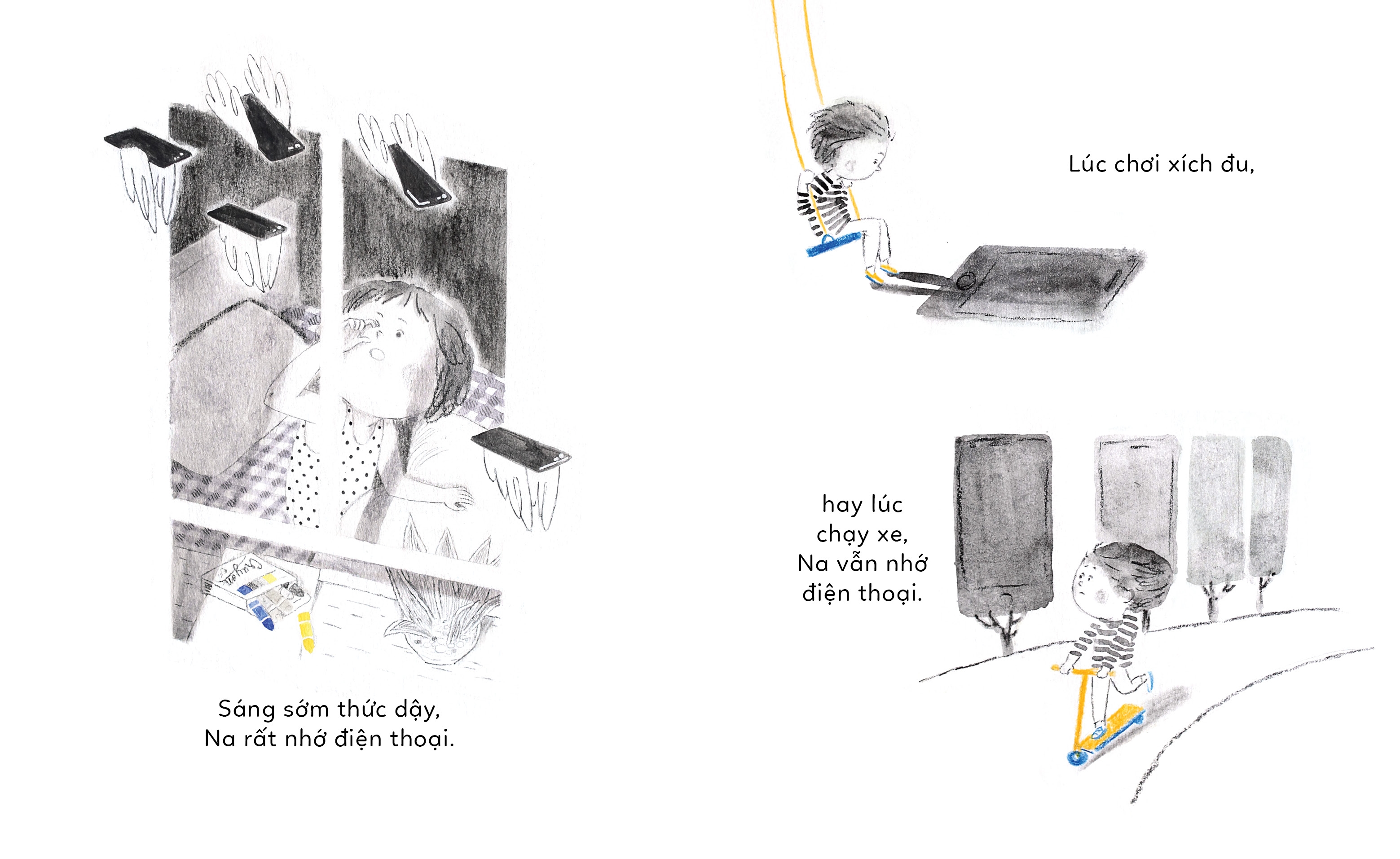 bỏ điện thoại xuống nào!