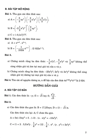 bộ định hướng phát triển năng lực toán 8 - tập 1 (bám sát sgk kết nối tri thức với cuộc sống)