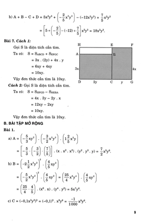 bộ định hướng phát triển năng lực toán 8 - tập 1 (bám sát sgk kết nối tri thức với cuộc sống)