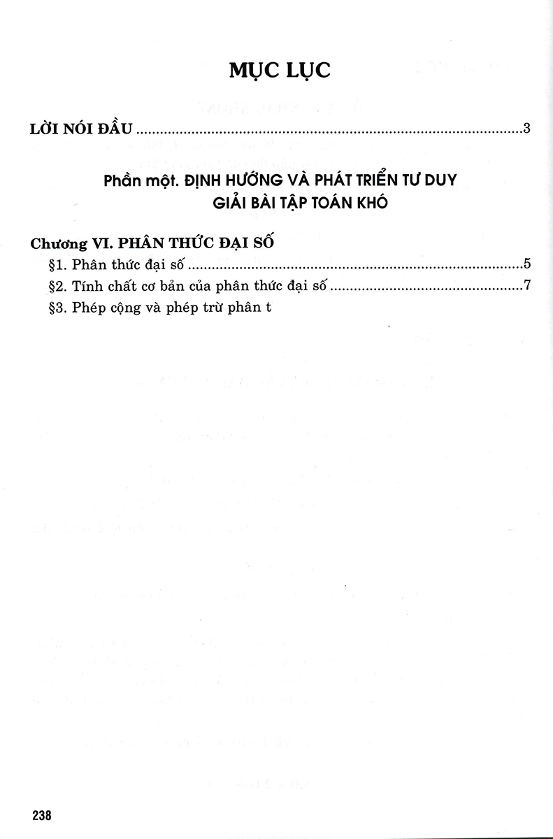 bộ định hướng và phát triển tư duy giải bài tập toán khó lớp 8 - tập 2