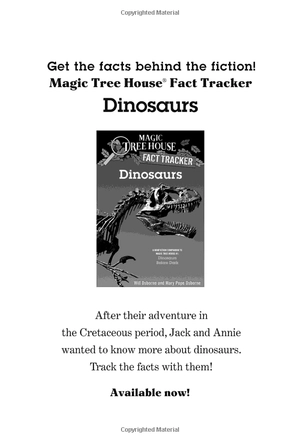 bộ dinosaurs before dark (magic tree house, no. 1)