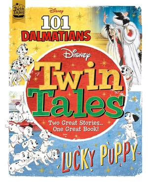bộ disney classics: twin tales: 101 dalmatians/ lucky puppy