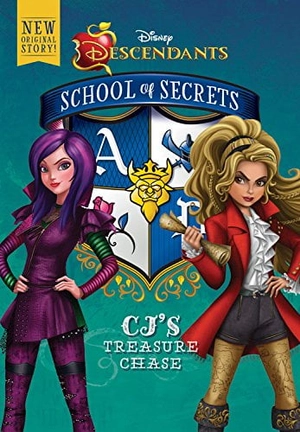 bộ disney descendants: school of secrets: cj's treasure chase (book 1)