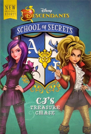 bộ disney descendants: school of secrets: cj's treasure chase (book 1)