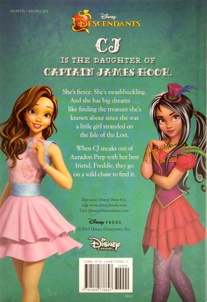 bộ disney descendants: school of secrets: cj's treasure chase (book 1)