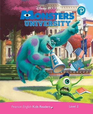 bộ disney kids readers level 2: monsters university