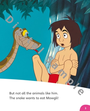bộ disney kids readers level 2: mowgli meets baloo