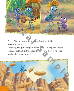 bộ disney kids readers level 3: a bug's life