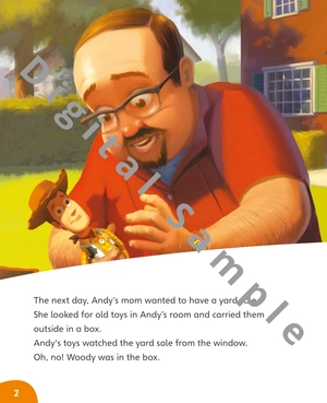 bộ disney kids readers level 3: toy story 2