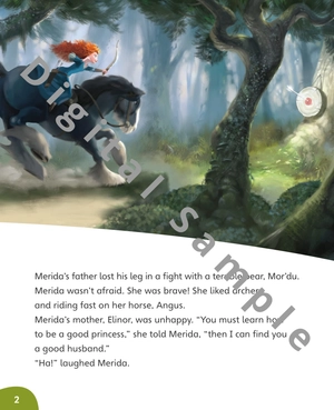 bộ disney kids readers level 4: brave