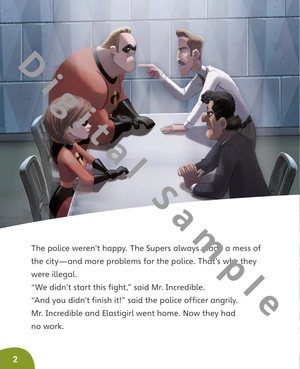 bộ disney kids readers level 4: the incredibles 2