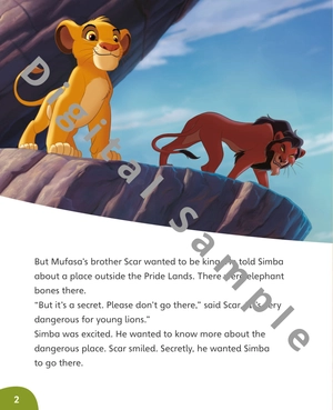 bộ disney kids readers level 4: the lion king
