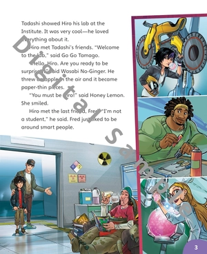 bộ disney kids readers level 5: big hero 6