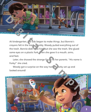 bộ disney kids readers level 5: toy story 4