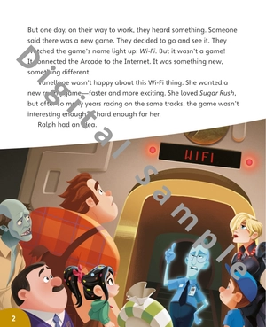 bộ disney kids readers level 6: ralph breaks the internet