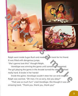bộ disney kids readers level 6: ralph breaks the internet