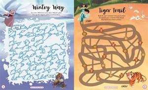 bộ disney princess: 101 totally twisty mazes