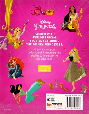 bộ disney princess: 5-minute stories