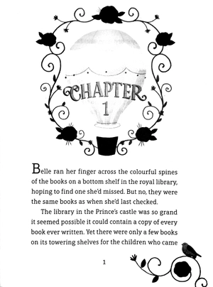 bộ disney princess - belle: belle takes flight (novel 224 disney)