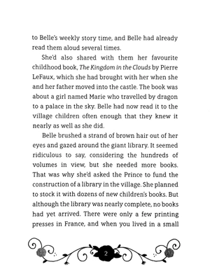 bộ disney princess - belle: belle takes flight (novel 224 disney)