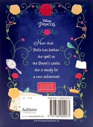 bộ disney princess - belle: belle takes flight (novel 224 disney)