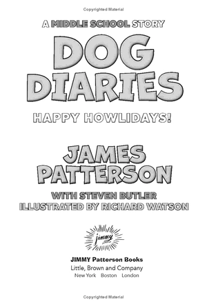 bộ dog diaries 2: happy howlidays: a middle school story