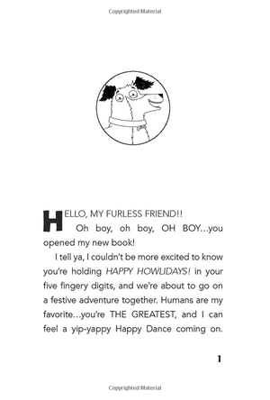 bộ dog diaries 2: happy howlidays: a middle school story