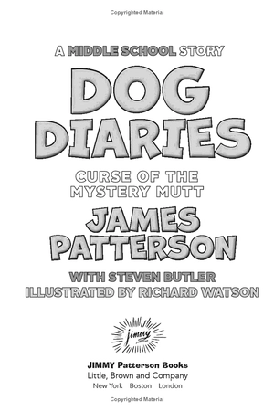 bộ dog diaries 4: curse of the mystery mutt: a middle school story